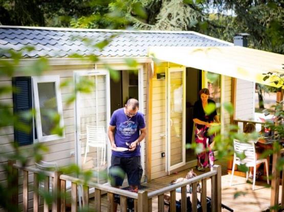 Stacaravan 29.70m² - 3 slaapkamers - zonder TV -