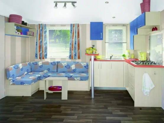 Stacaravan Confort - 32m² - 3 slaapkamers