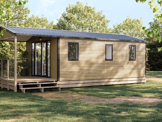 Stacaravan Nest TI Airconditioning