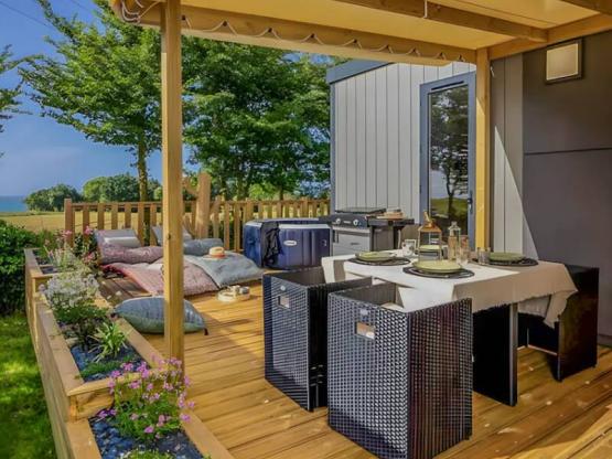 Stacaravan Premium TAOS 3 slaapkamers met SPA