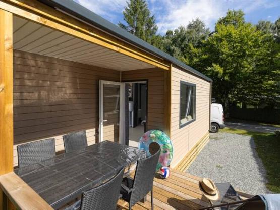 NEW// Mobil-Home Loggia Confort 32m² - 4 personnes + Terrasse intégrée  couverte + TV+ lit160