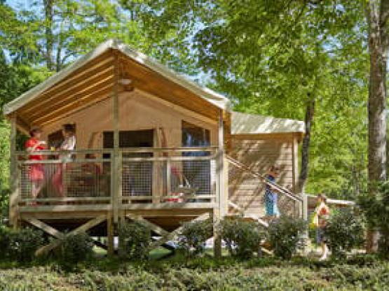 Cabine op palen - 19m² -2 slaapkamers