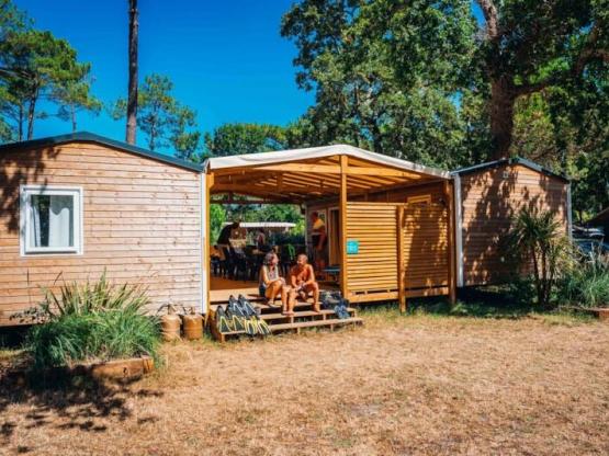 Stacaravan Premium Tribu 6 slaapkamers -  Dichtbij strand