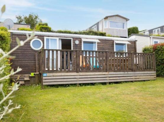 Toegang tot stacaravan met 3 slaapkamers