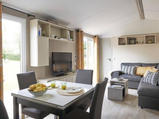 Stacaravan Privilège Tribu Grand Confort - 3 slaapkamers - Terras overdekt met zeil - Airco