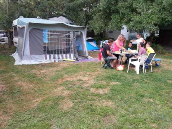 Standplaats zonder elektriciteit