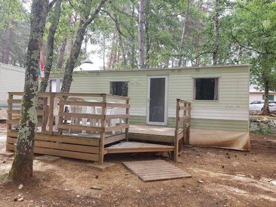 Grote standaard stacaravan