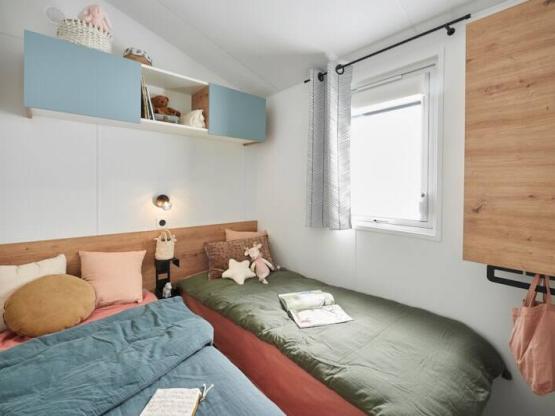 Stacaravan Premium Almeria 40m² - 3 slaapkamers - 2 badkamers