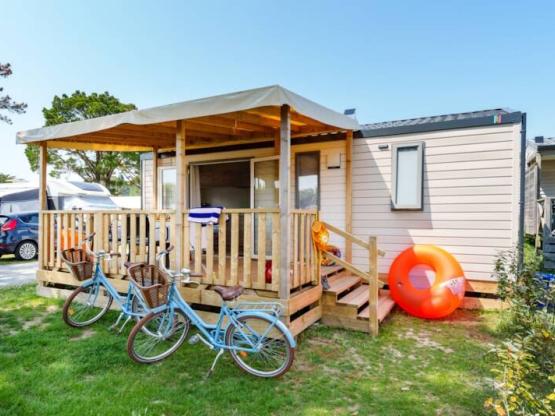 Mobil-home Escapade Premium 27m² - 2 chambres + télévision
