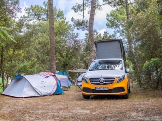 Staanplaats met elektriciteit