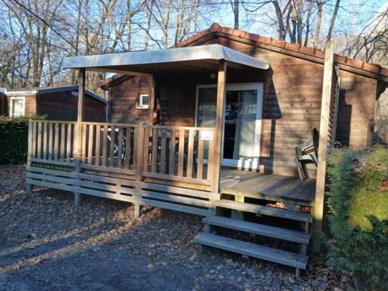 Chalet Standard 40m² - 2 slaapkamers + TV + overdekt terras