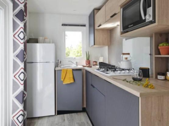 Houten huisje - 19 m² - 1 slaapkamer