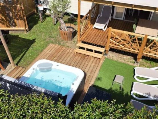 Mobil-home EXCEPTION SPA climatisé - 2 chambres (Nouveauté 2026) - S