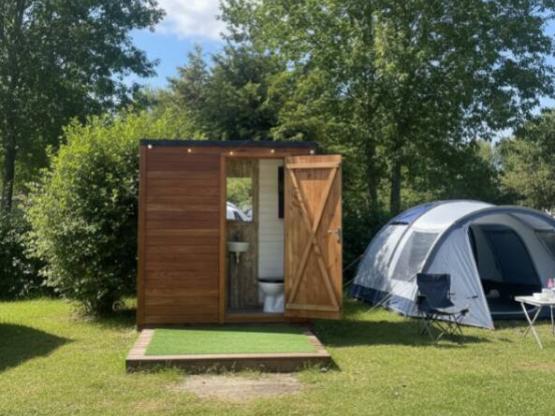 Premium standplaats met individueel sanitair
