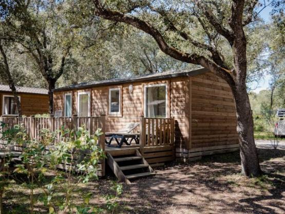 Mobil-home Classic - 32 m²- 3 chambres - Terrasse surélevée non couverte