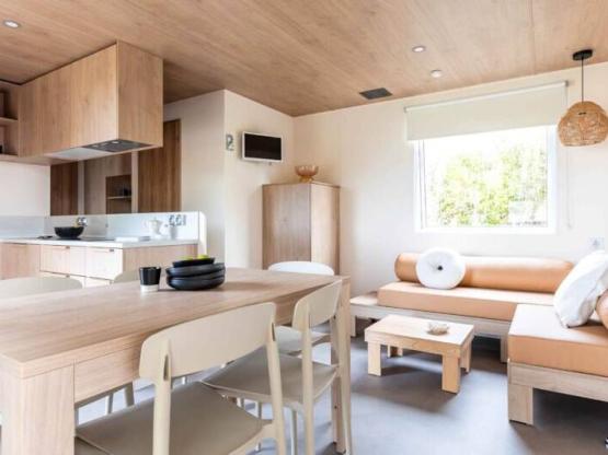 Luxe stacaravan - 3 slaapkamers en 2 badkamers