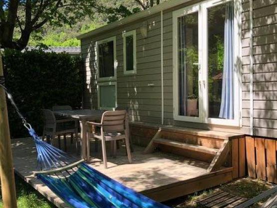 Mobil home climatisé pour 4 personnes