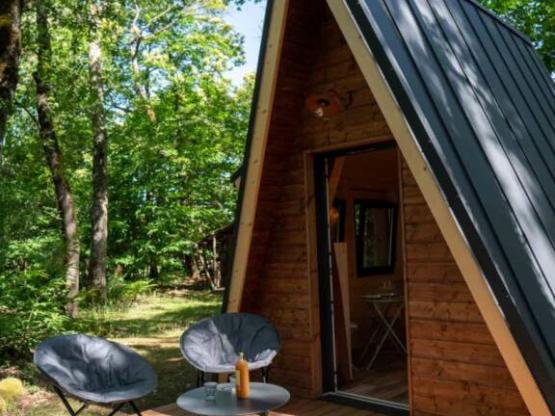 A-frame hut | 1 slaapkamer | Keuken | Terras