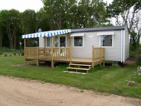 Stacaravan 3 Kamers 33m² + Terrasse semi-couverte