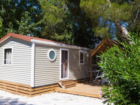 Stacaravan met airconditioning