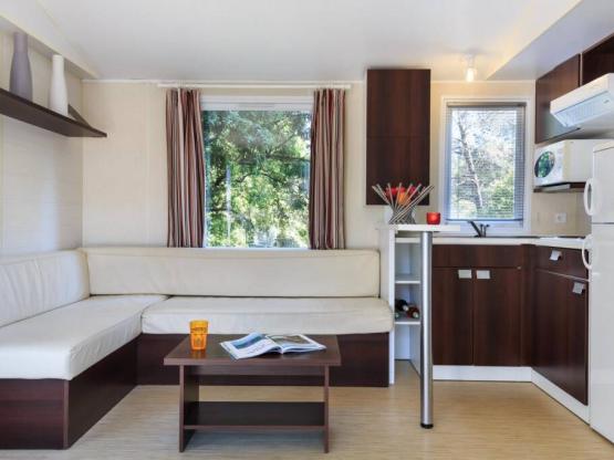 Family Cottage Confort 35 m² - 3 habitaciones - aire acondicionado, terraza de madera