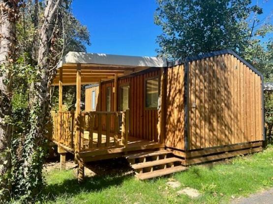 Stacaravan Super Mercure Family, toilet, shower, 2 kamers, covered terrace