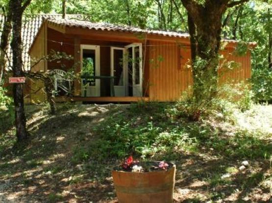 Chalet met overdekt terras
