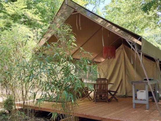Lodge tent - zonder sanitairgebouw