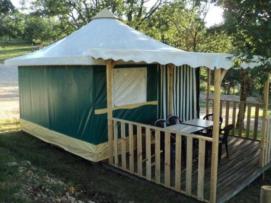 Bungalowtent 16m² - zonder privé sanitair