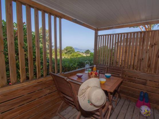 Stacaravan Marina Sérénité 22 m² - 3 stukken - 2 kamers - Airconditioning