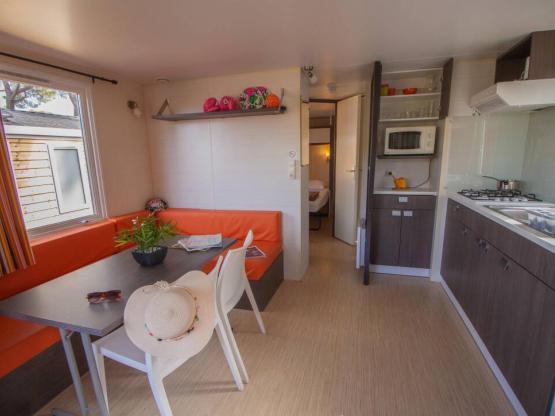 Stacaravan Marina Sérénité 22 m² - 3 stukken - 2 kamers - Airconditioning