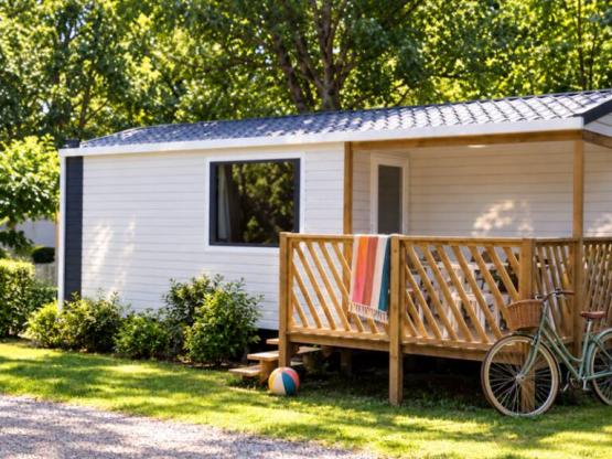 Stacaravan 2 kamers Les Burons