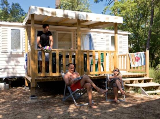 Stacaravan Riviera- 27m² -  2 slaapkamers