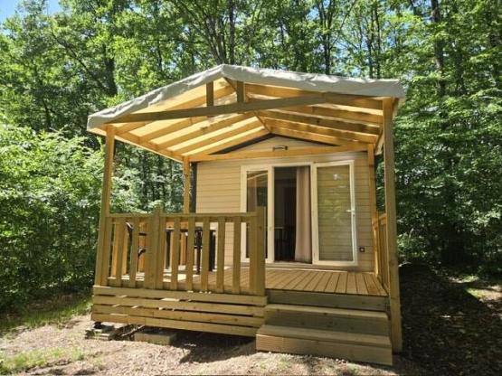 Stacaravan - 20 m², WC, terras