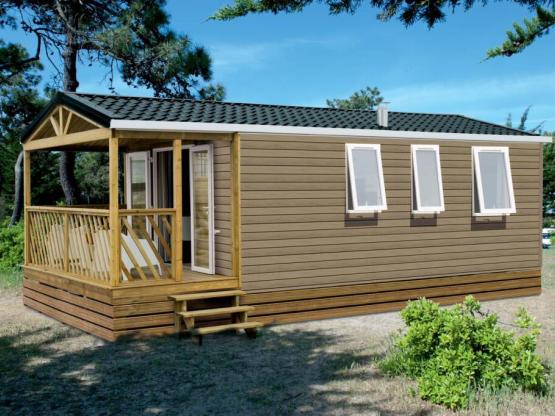 Stacaravan Loggia 25m² + terras - 2 Kamers