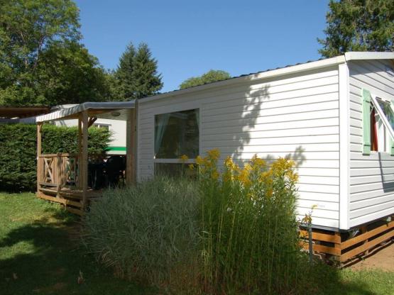 Mobile-home Loggia 27m² / 2 slaapkamers - Overdekt terras