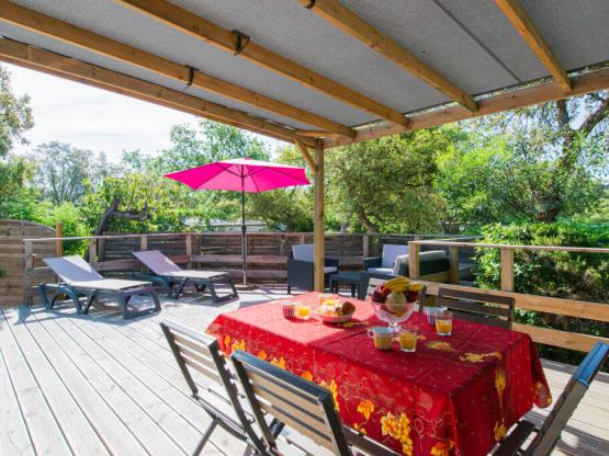 Stacaravan Confort+ 32 m² (3 kamers) - airconditioning