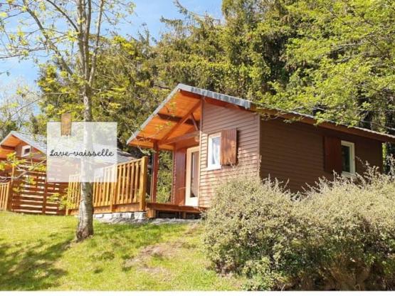 Chalet Tradition 4 personnes confort 21m² (1 Kamer + Mezzanine + terras)