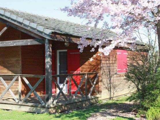 Chalet 35m² met overdekt terras (2 slaapkamers)
