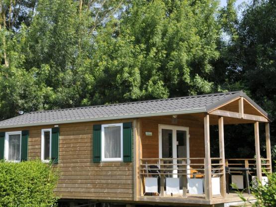 Stacaravan Standard 2 kamers 25m² + terras