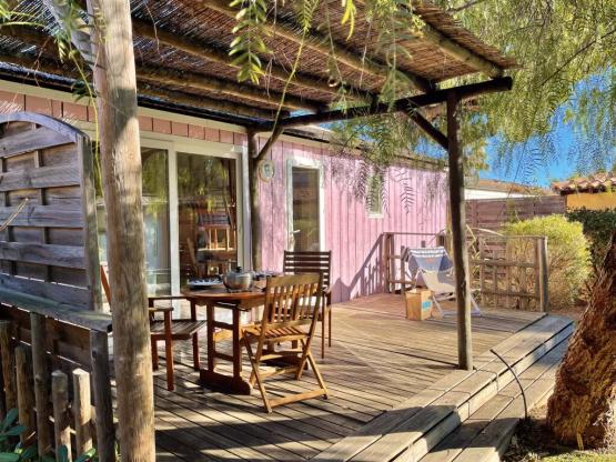 Paillotte BORA BORA 39m² - 3 slaapkamers - Terras 18m²