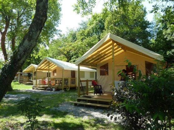 Ecolodge - overdekt terras (2 kamers)