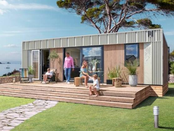 Mobilheim SUPER PREMIUM ESPACE Otello , 2 slaapkamers, airconditioning, 2 douche/wc, 32m²