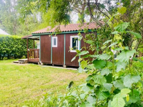 Chalet Figuier Standaard 20m² - 2 slaapkamers + Overdekt terras 10m²