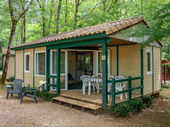 Bungalow classic 5pers 36m² overdekt terras 2 kamers