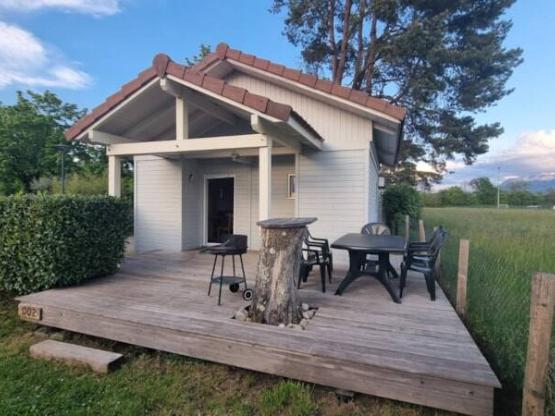 Chalet overdekt terras (1 slaapkamer)