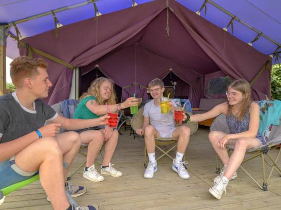 Bungalowtent PREMIUM 2 slaapkamers