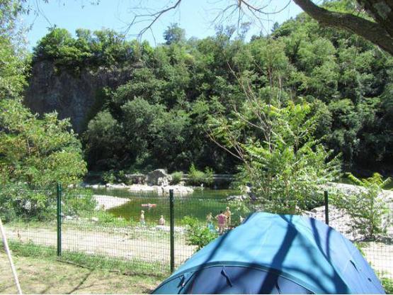 Standplaats tent + fiets