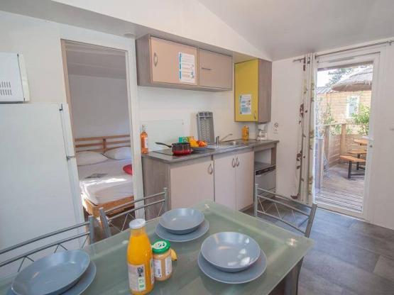 Stacaravan Provence Sérénité 25 m² Spa - Jacuzzi - 3 stukken - 2 kamers - Airconditioning
