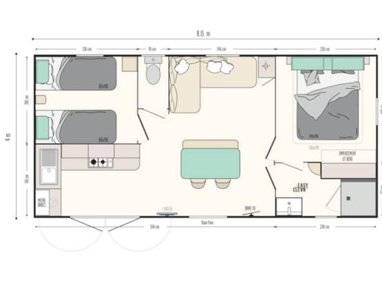 Stacaravan RIVIERA SUITE